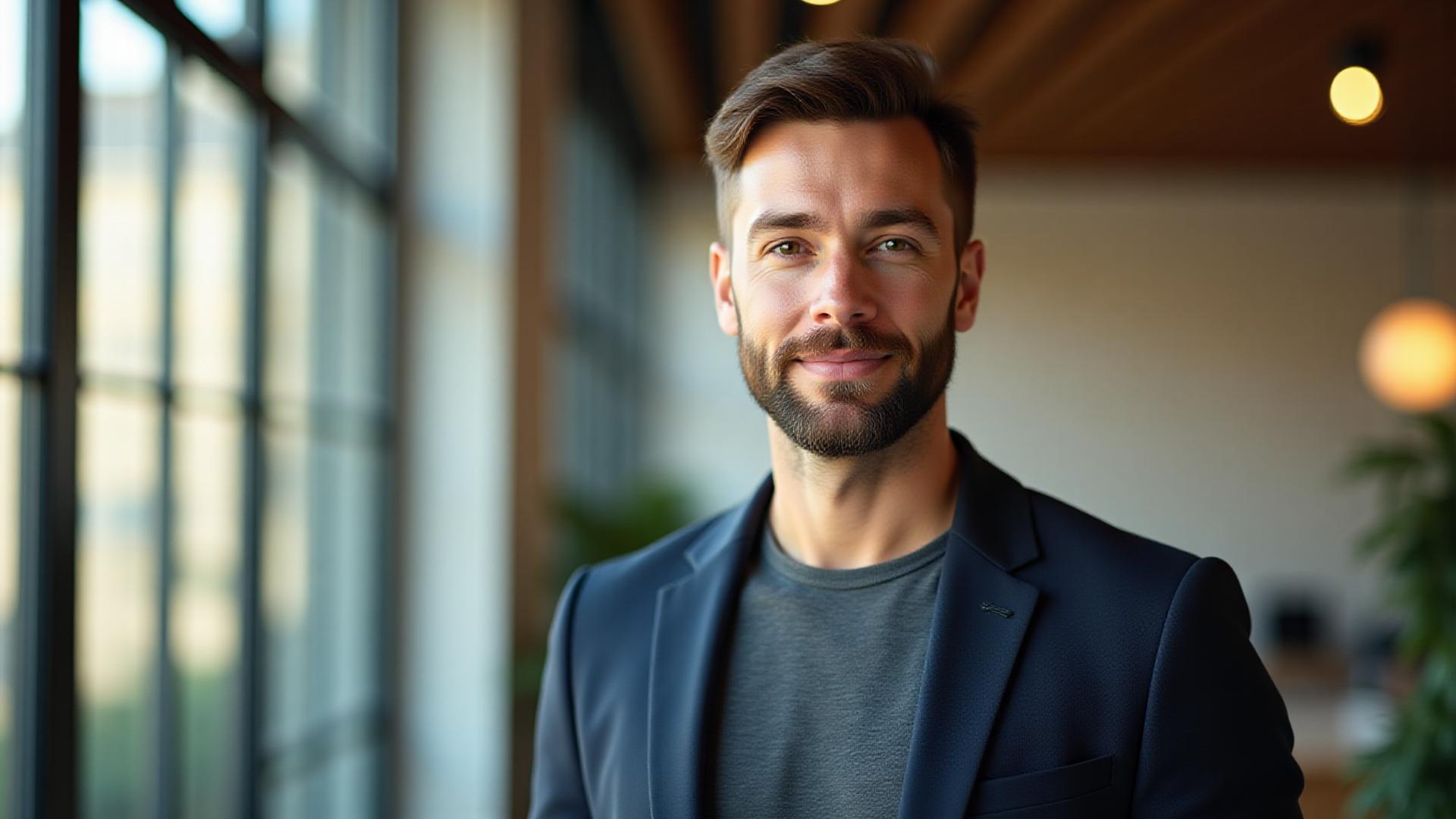 Entrepreneur charismatique à Paris